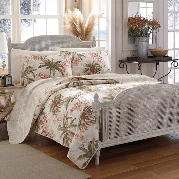 Tommy Bahama Bonny Cove 136TC Quilt Set