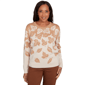 Womens Alfred Dunner Mount Laurel Falling Leaf Long Sleeve Sweat - image 1