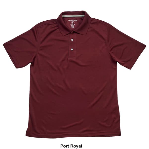 Mens Cross &amp; Winsor Rice Stitch Polo