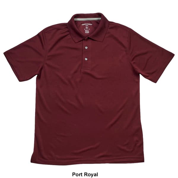 Mens Cross & Winsor Rice Stitch Polo