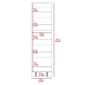FM FURNITURE Ruan XL Shoe Rack - image 8