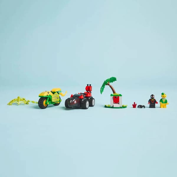 LEGO&#174; Marvel Spin and Electro Dinosaur Vehicle Chase Building Kit