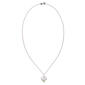 Gianni Argento Peridot & White Sapphire Mom Pendant Necklace - image 2