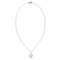 Gianni Argento Peridot & White Sapphire Mom Pendant Necklace - image 2