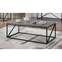 Coaster Rectangular Coffee Table - Sonoma Grey