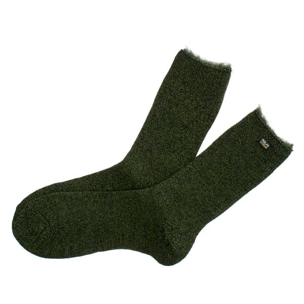 Mens Polar Extreme Xtra Lite Pattern Sock - Olive - image 