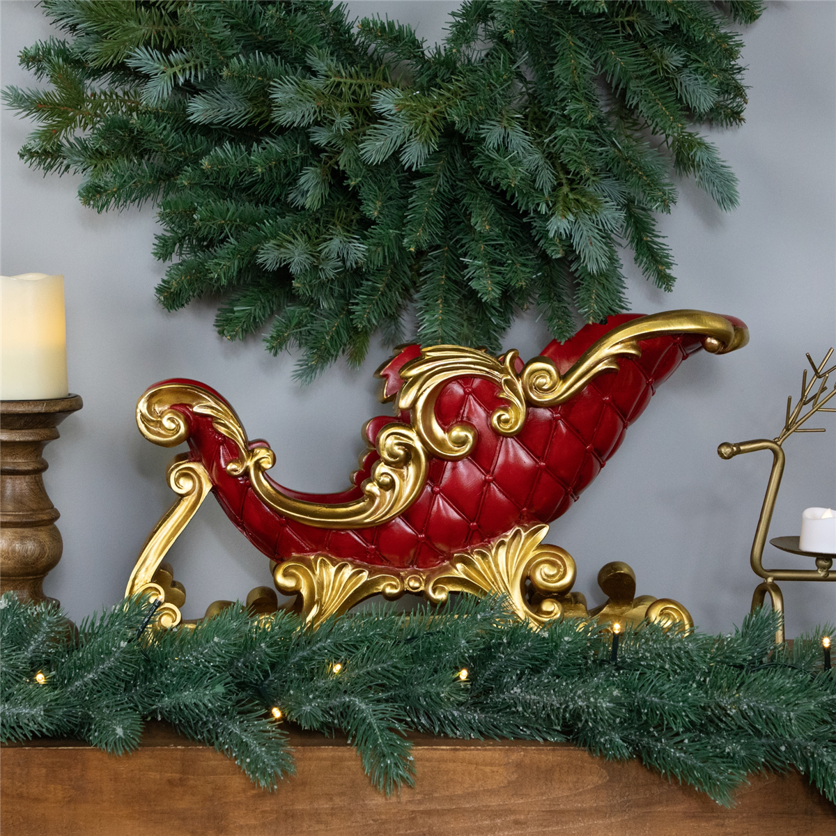 Northlight Santaft.s Sleigh Christmas Decoration - 19in.