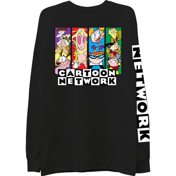 Young Mens Cartoon Network Group Long Sleeve Graphic Tee - image 
