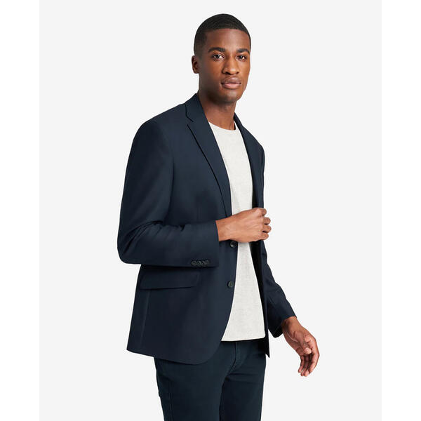 Mens Kenneth Cole&#174; Solid Jacket - Navy