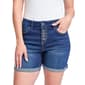 Plus Size YMI Curvy Exposed Button Cuffed Denim Shorts - image 2