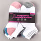 Womens Powerful Acceleration 6pk. Half Cushion Low Cut Socks - image 1