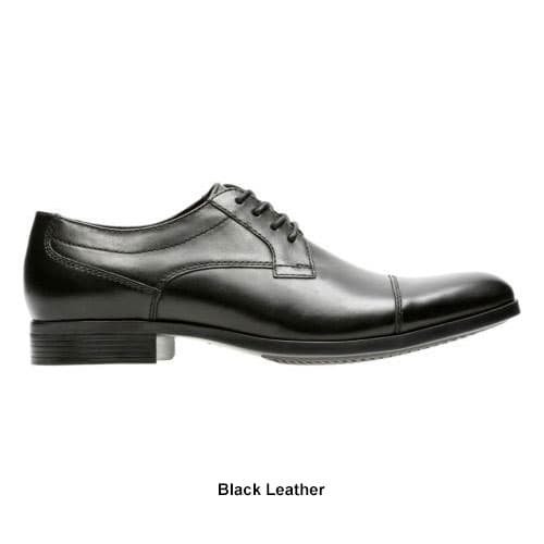Mens Clarks&#174; Conwell Cap Toe Oxfords