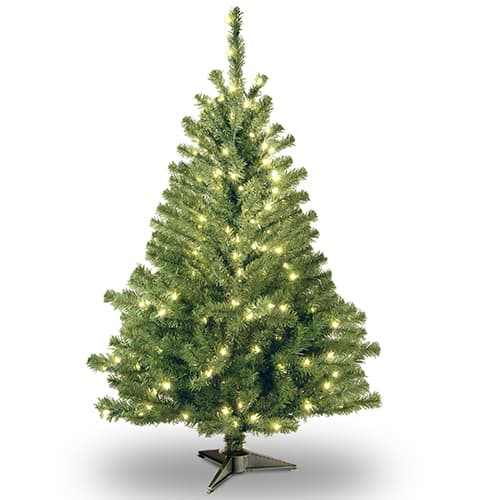 National Tree 4ft. Kincaid Spruce Pre-Lit Tree - image 