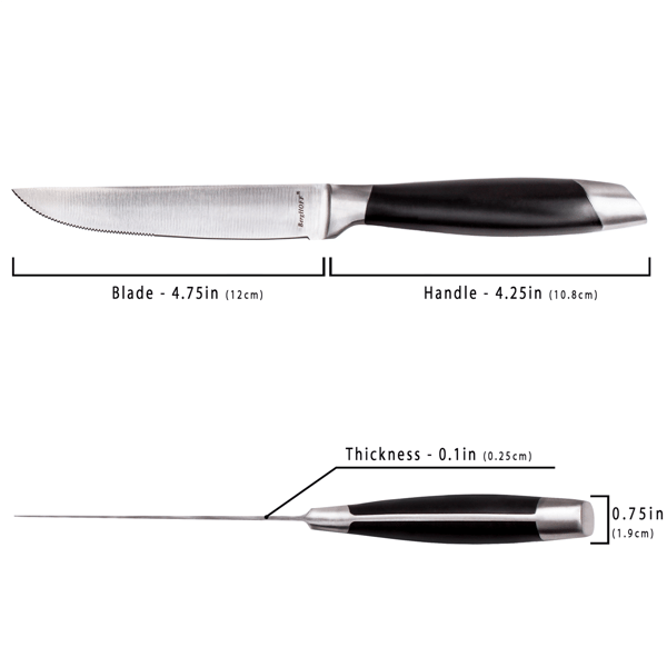 BergHOFF Essentials Geminis 12pc. 4.75in. Steak Knife Set