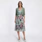 Petite Connected Apparel Short Sleeve Crochet Jacket Dress - image 1