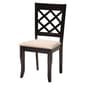 Baxton Studio Selby Modern Dark Brown Wood 5pc. Dining Set - image 2