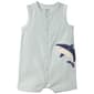 Baby Boy (3-24M) Carter''s Striped Shark Romper - image 1
