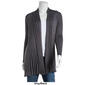 Plus Size Birch Long Sleeve Marled Fine Gauge Rib Cardigan - image 3