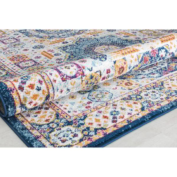 Rugs America&#8482; Hailey Hidden Saphire Abstract Vintage Area Rug