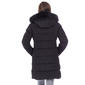 Womens Nine West Long Heavyweight Puffer Coat with Faux Fur Hood - image 2