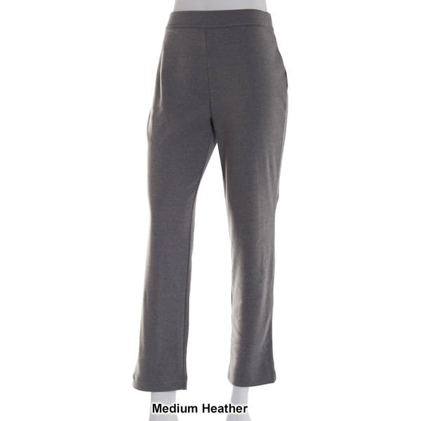 Petite Hasting & Smith Pull On Straight Leg Knit Casual Pants