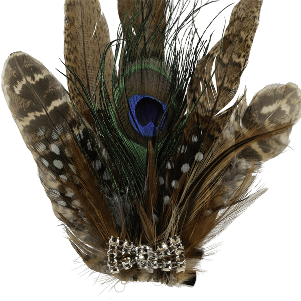 Northlight 6in. Peacock Feather Christmas Clip-On Ornament