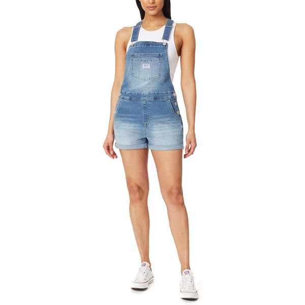 Juniors Wallflower Retro High Rise Shortalls