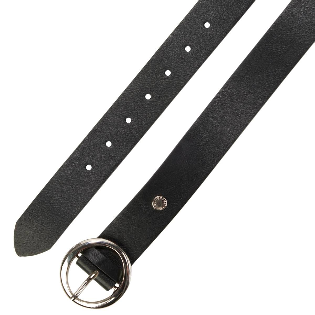 Womens Steve Madden Round Buckle Pants Belt