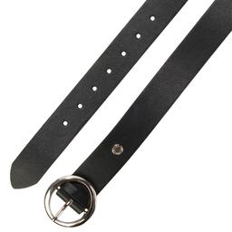 Womens Steve Madden Round Buckle Pants Belt
