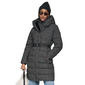 Womens DKNY Herringbone Heavyweight Puffer Jacket with Belt - image 4