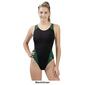 Womens Dolfin&#174; Basic Color Block Performance One Piece Swimsuit - image 4