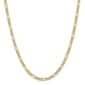 Unisex Gold Classics&#40;tm&#41; 10kt. 4.4mm 24in. Semi-Solid Figaro Chain - image 1