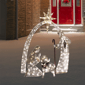 Northlight LED Holy Family Nativity Scene Outdoor Christmas Décor - image 2