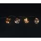 PENN Set of 4 LED Pink and Yellow Glass Ball Christmas Ornaments - image 2