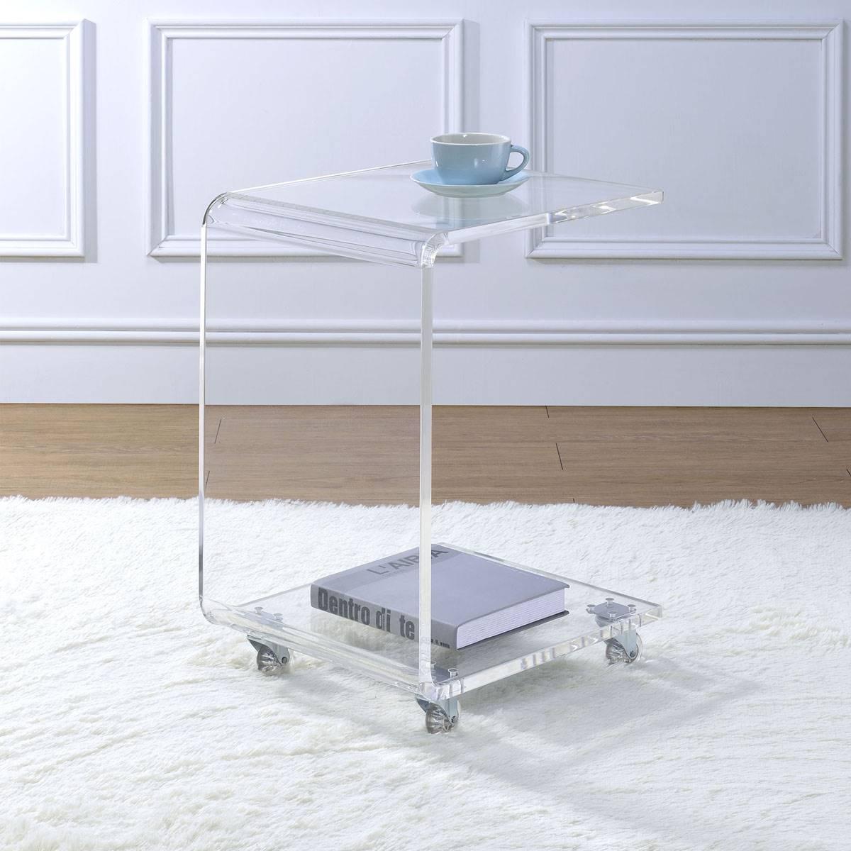 Elements Iris Acrylic Snack Table