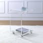 Elements Iris Acrylic Snack Table - image 1