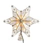 Kurt Adler 10-Light 6-Point Capiz Star Treetop - image 1
