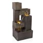 Alpine 5-Tier Cascading Fountain w/ Warm White LED Lights - image 1