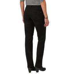 Womens Democracy “Ab”solution® Black Straight Leg Jeans