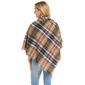 Womens Renshun Plaid Cape - image 2