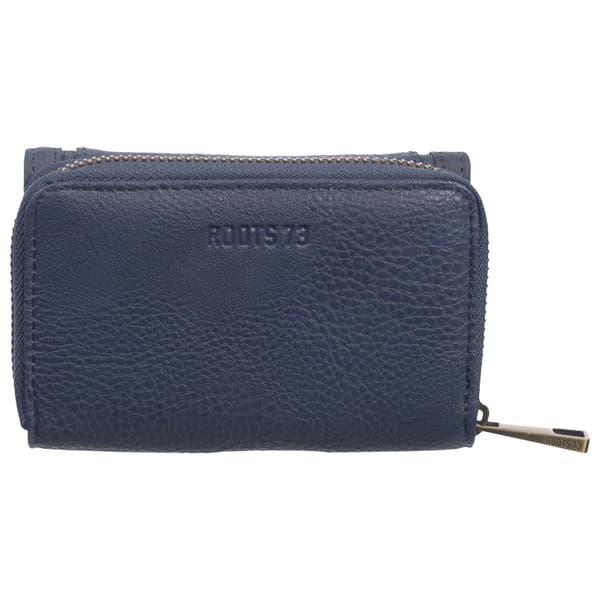 Womens Roots 73 RFID Trifold Zip Around Wallet