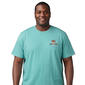 Mens Big & Tall Joe Marlin Graphic Tee - Seafrost Heather - image 1