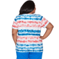 Plus Size Alfred Dunner Lady Liberty Americana Tie Dye Blouse - image 2