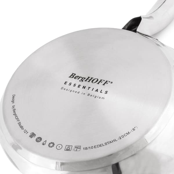 BergHOFF Belly Shape 18/10 Stainless Steel 8in. Frying Pan