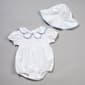 Baby Girl (NB-9M) Floral Threads(R) 2pc. Sunsuit with Hat - image 1
