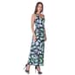 Womens 24/7 Comfort Apparel Butterfly Empire Waist Maxi Dress - image 2