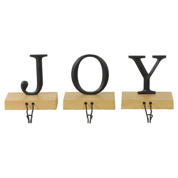 Northlight Set of 3 JOY Stocking Holders - image 