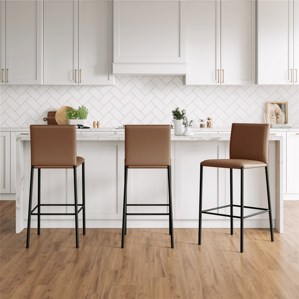 HH2 Home Bronte Upholstered Adjustable Height Stool