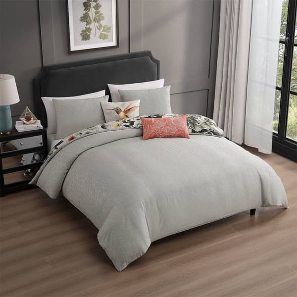 Bebejan® Vintage Bloom Cotton 5pc. Reversible Comforter Set