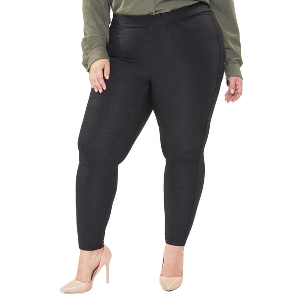 Plus Size Royalty Hyper Stretch Pull-On Jeggings - image 